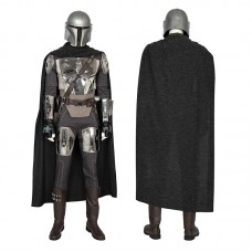 The Mandalorian Halloween Costume Star Wars Cosplay Suit With Cloak